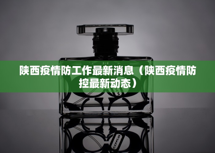 陕西疫情防工作最新消息（陕西疫情防控最新动态）
