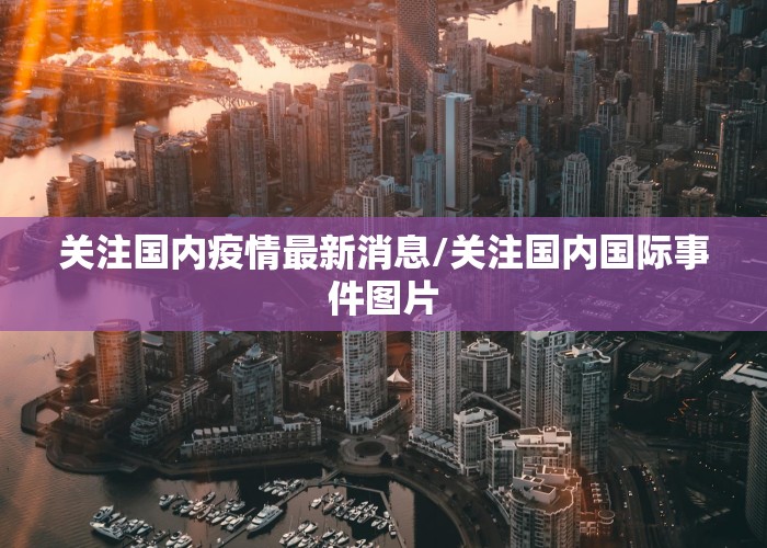 关注国内疫情最新消息/关注国内国际事件图片