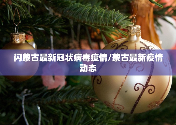 闪蒙古最新冠状病毒疫情/蒙古最新疫情动态