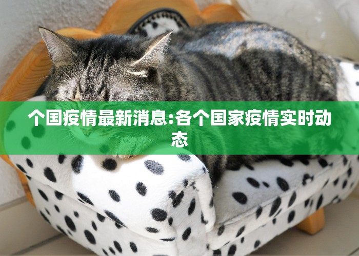 个国疫情最新消息:各个国家疫情实时动态